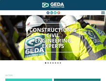 Tablet Screenshot of geda.co.uk